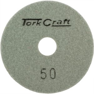 100MM DIAMOND POLISHING PAD 50 GRIT DRY USE