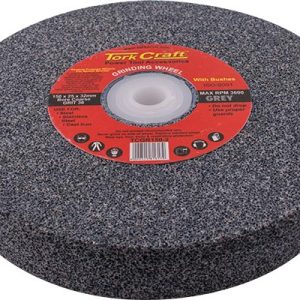 GRINDING WHEEL 150X25X32MM BORE COARSE 36GR W/BUSHES FOR BENCH GRINDER