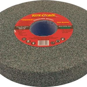 GRINDING WHEEL 150X25X32MM BORE COARSE 36GR W/BUSHES FOR B/G GREEN