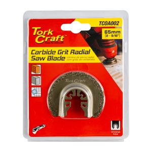 QUICK CHANGE CARBIDE GRIT RADIAL SAW BLADE 65MM(2-9/16')