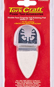 QUICK CHANGE  BASE & ARBOR 35MM D/F FINGERTIP FELT POLISHING PAD