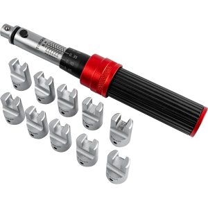 SPOKE TORQUE WRENCH 0-8NM SET 11PCS WITH 160MM TORQUE WRENCH