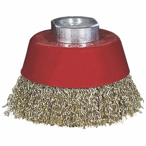 WIRE CUP BRUSH CRIMPED 60MMXM14  BLISTER