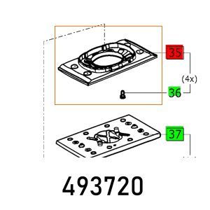 BASE PLATE RTS 400 ET-BAUGRUPPE