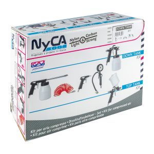 SPRAY GUN KIT 5PIECE NYCA
