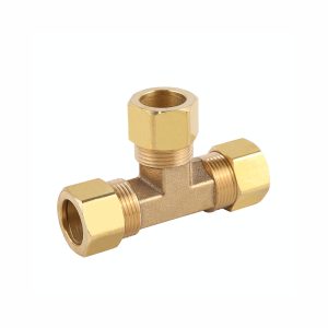 CONICAL TEE BRASS 1/4'