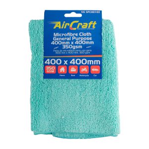 MICROFIBRE CLOTH GNL PURPOSE 400MM X 400MM 350GSM