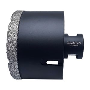 DIAMOND CORE BIT 75MM X 50MM M14 X 70MM VACUUM BRAZED