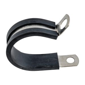 HOSE CLAMP 28MM X 12.7MM B/WIDTH RUBBER LINED BULK